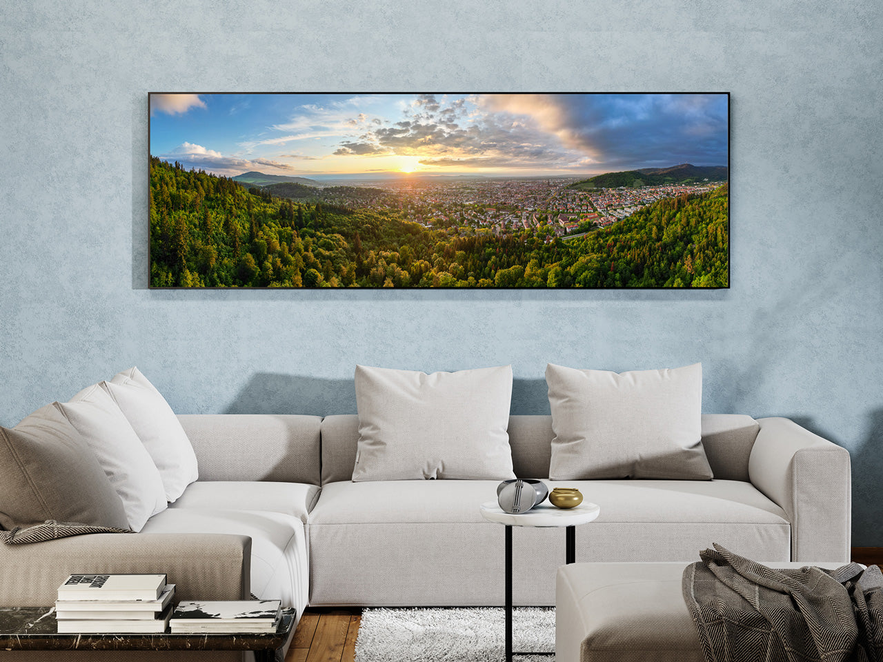 Freiburg Panorama (3:1) - Bild #8
