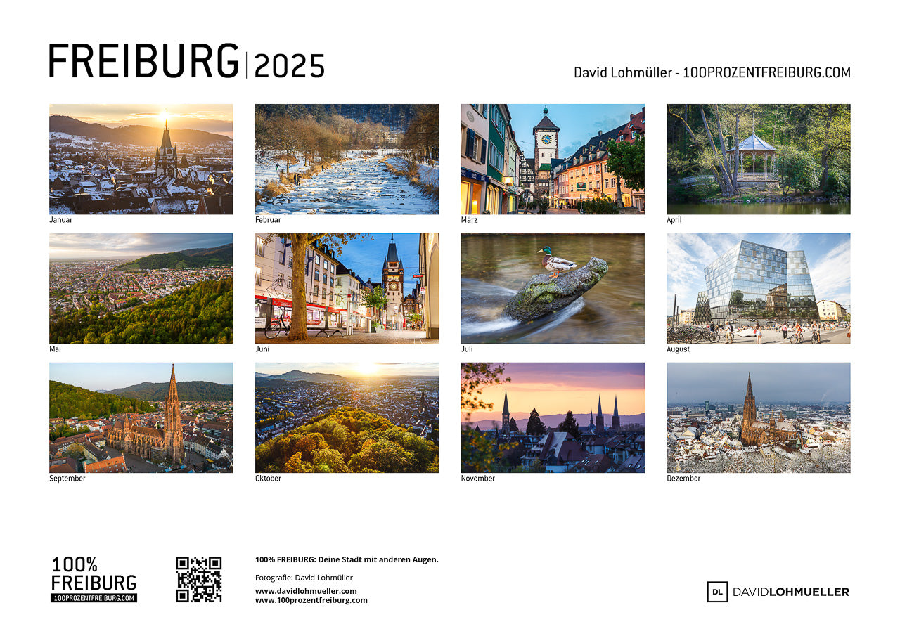 100% FREIBURG Kalender 2025
