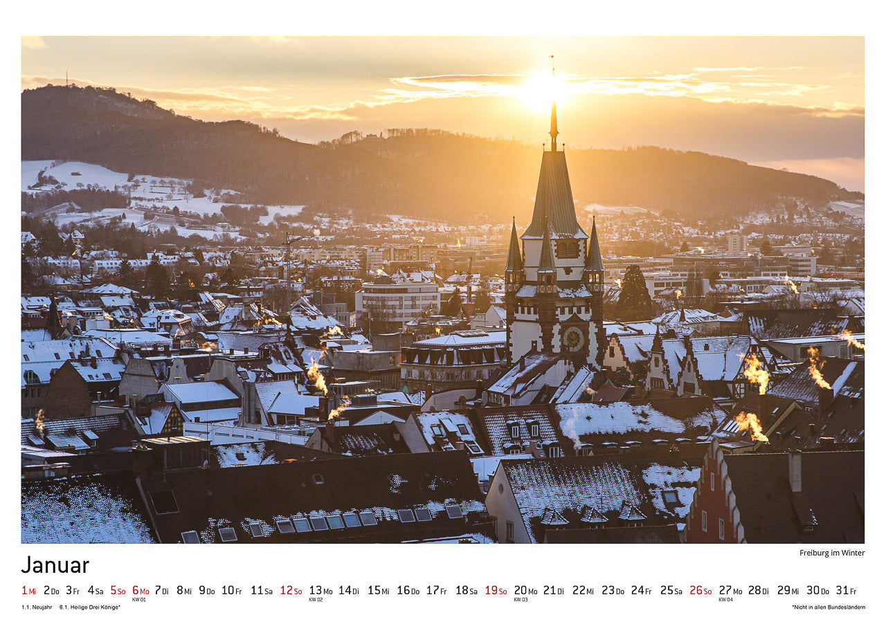 100% FREIBURG Kalender 2025