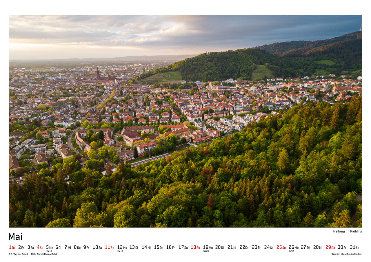 100% FREIBURG Kalender 2025