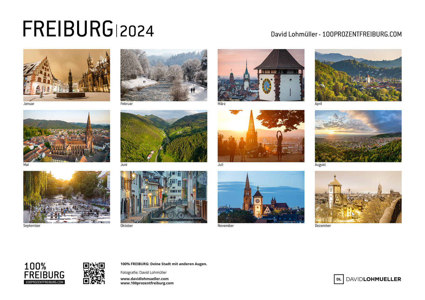 100% FREIBURG Kalender 2024