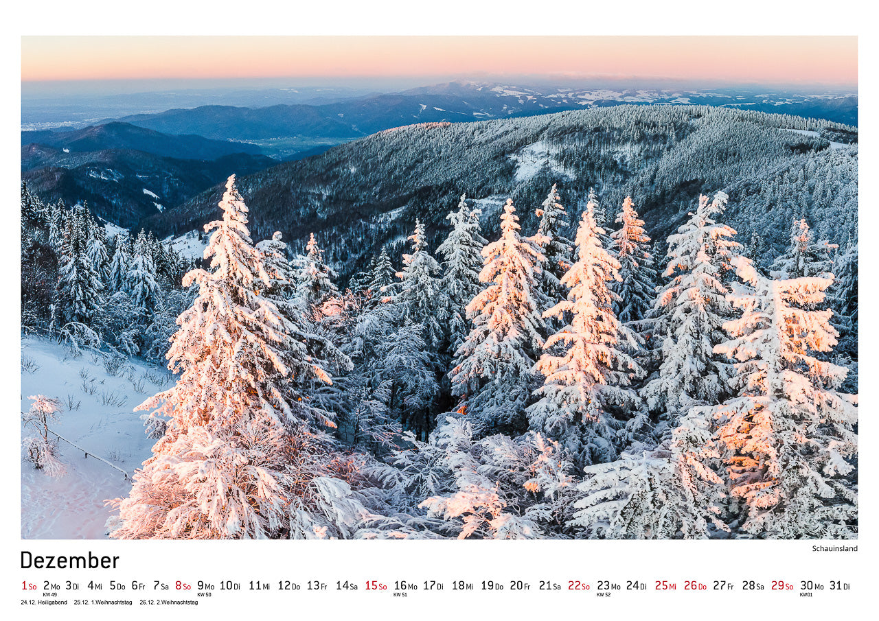 Schwarzwald Kalender 2024
