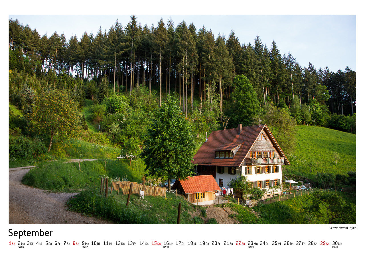 Schwarzwald Kalender 2024