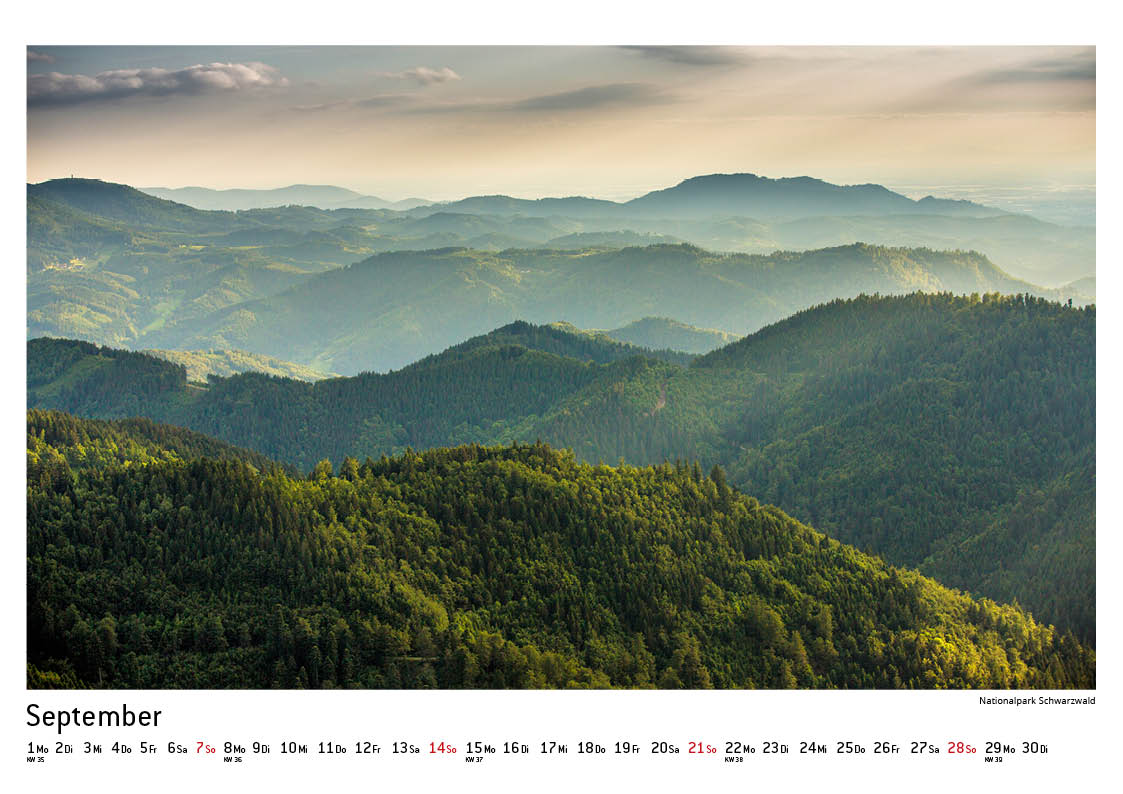 Schwarzwald Kalender 2025