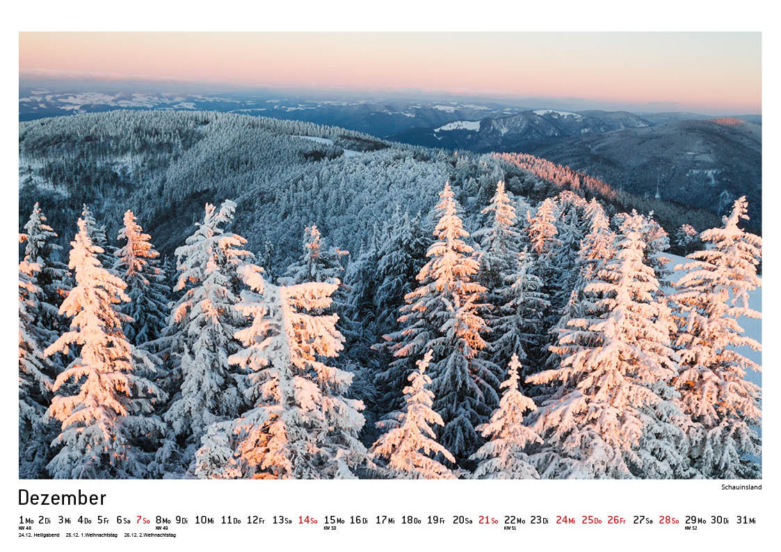 Schwarzwald Kalender 2025