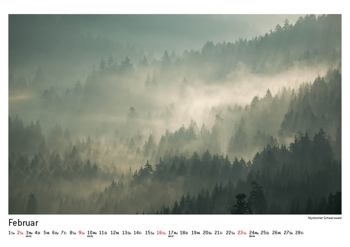 Schwarzwald Kalender 2025