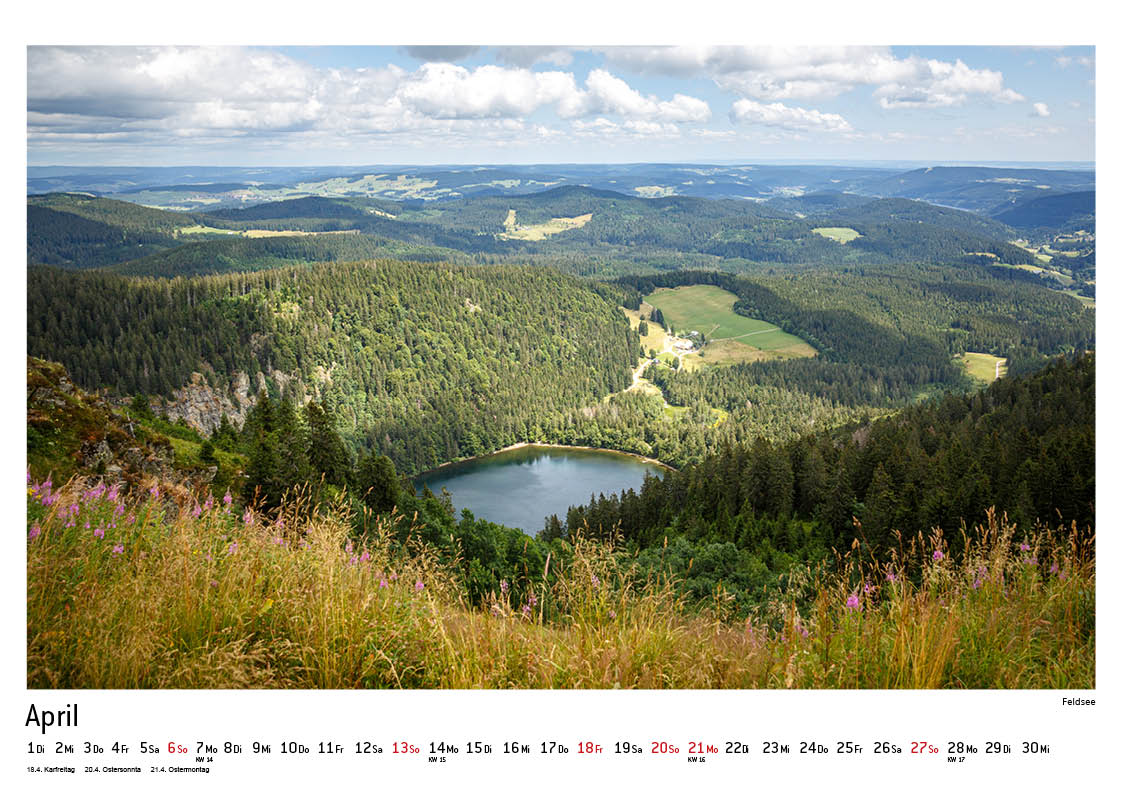 Schwarzwald Kalender 2025