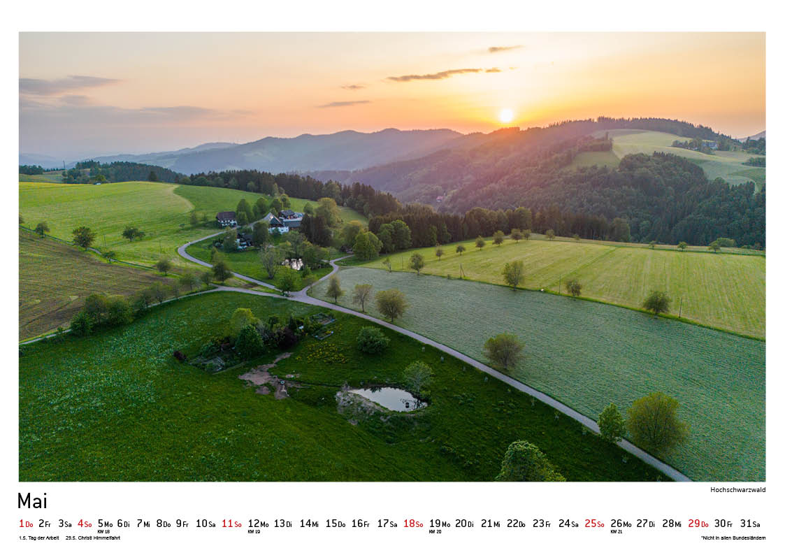 Schwarzwald Kalender 2025