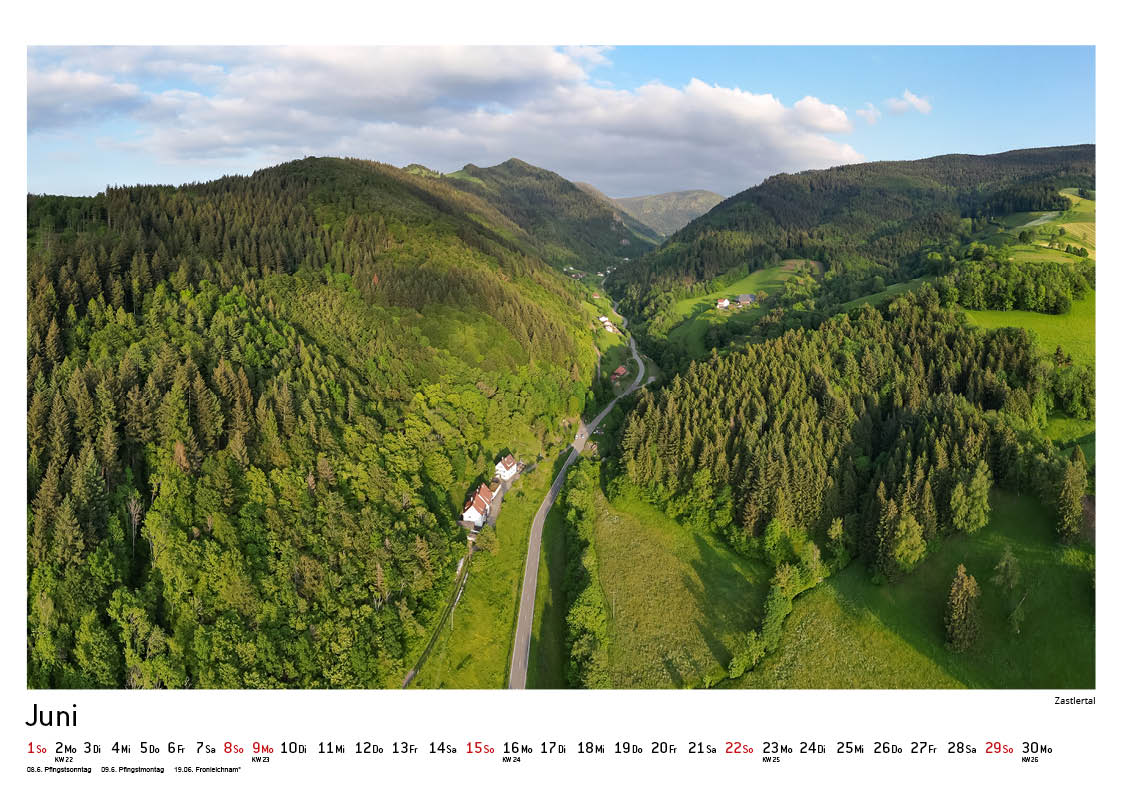 Schwarzwald Kalender 2025