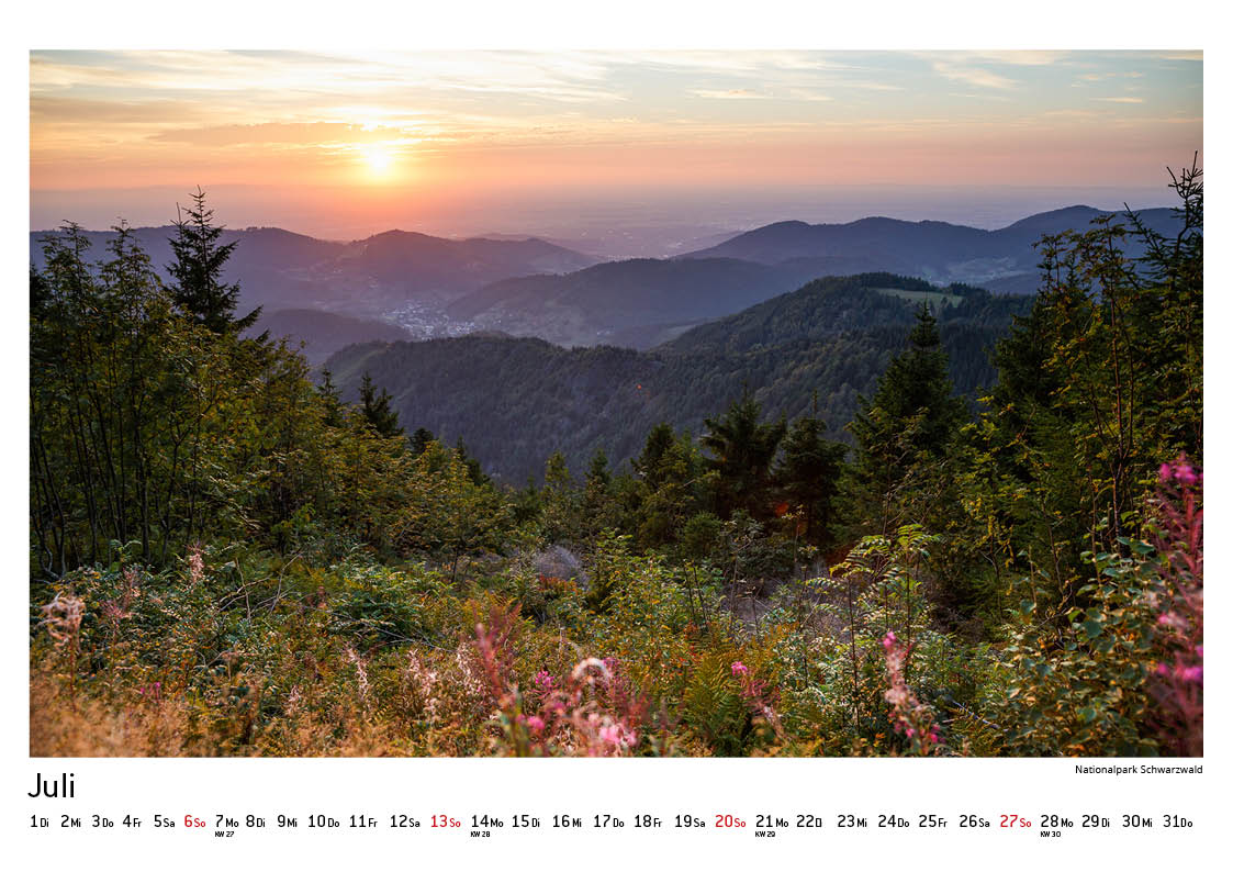 Schwarzwald Kalender 2025