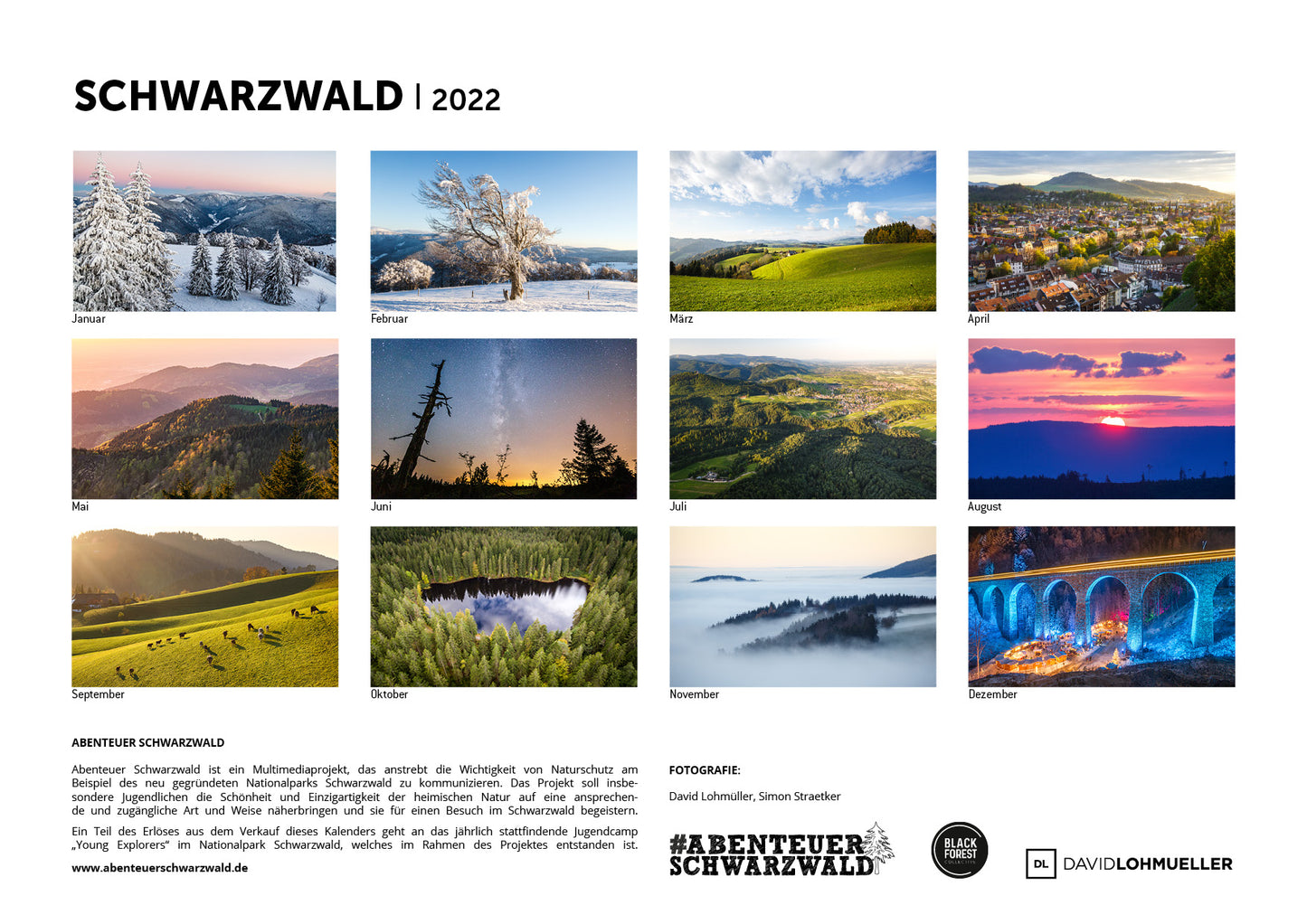 Schwarzwald Kalender 2022