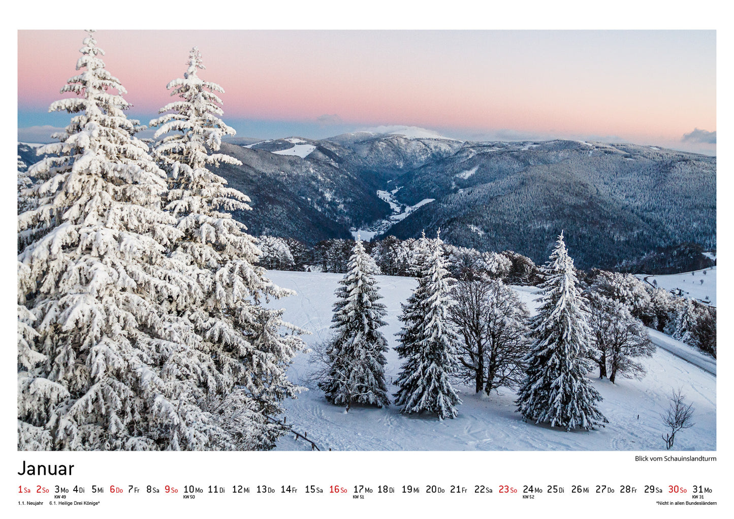 Schwarzwald Kalender 2022