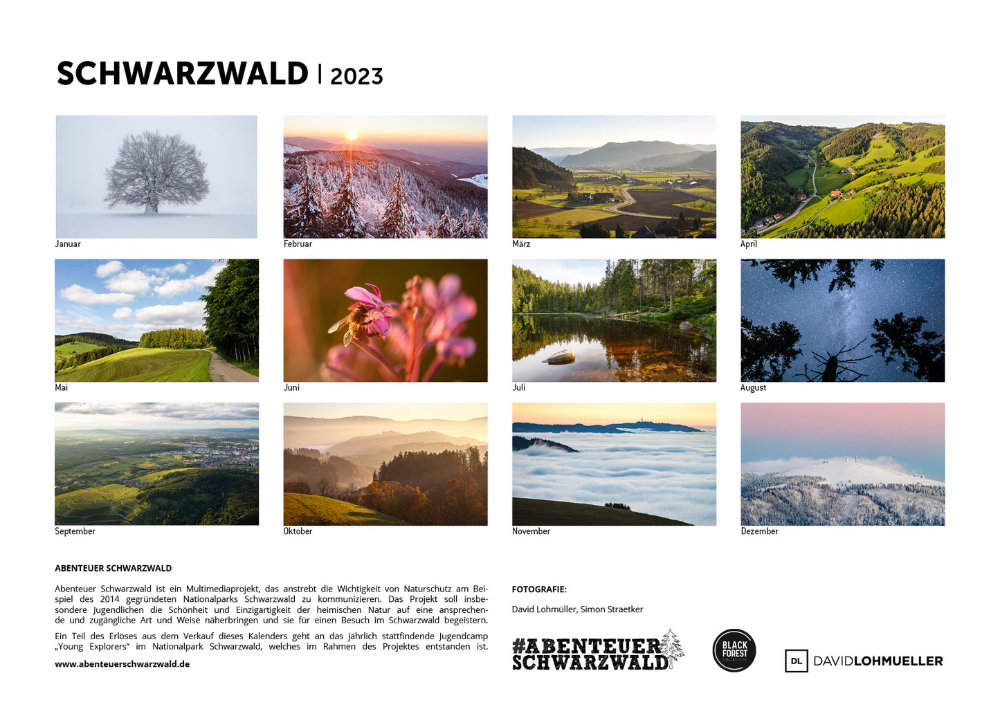 Schwarzwald Kalender 2023
