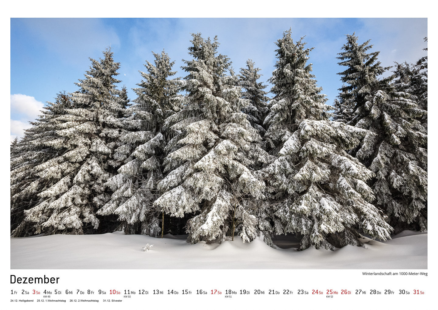 Schwarzwald Kalender 2017