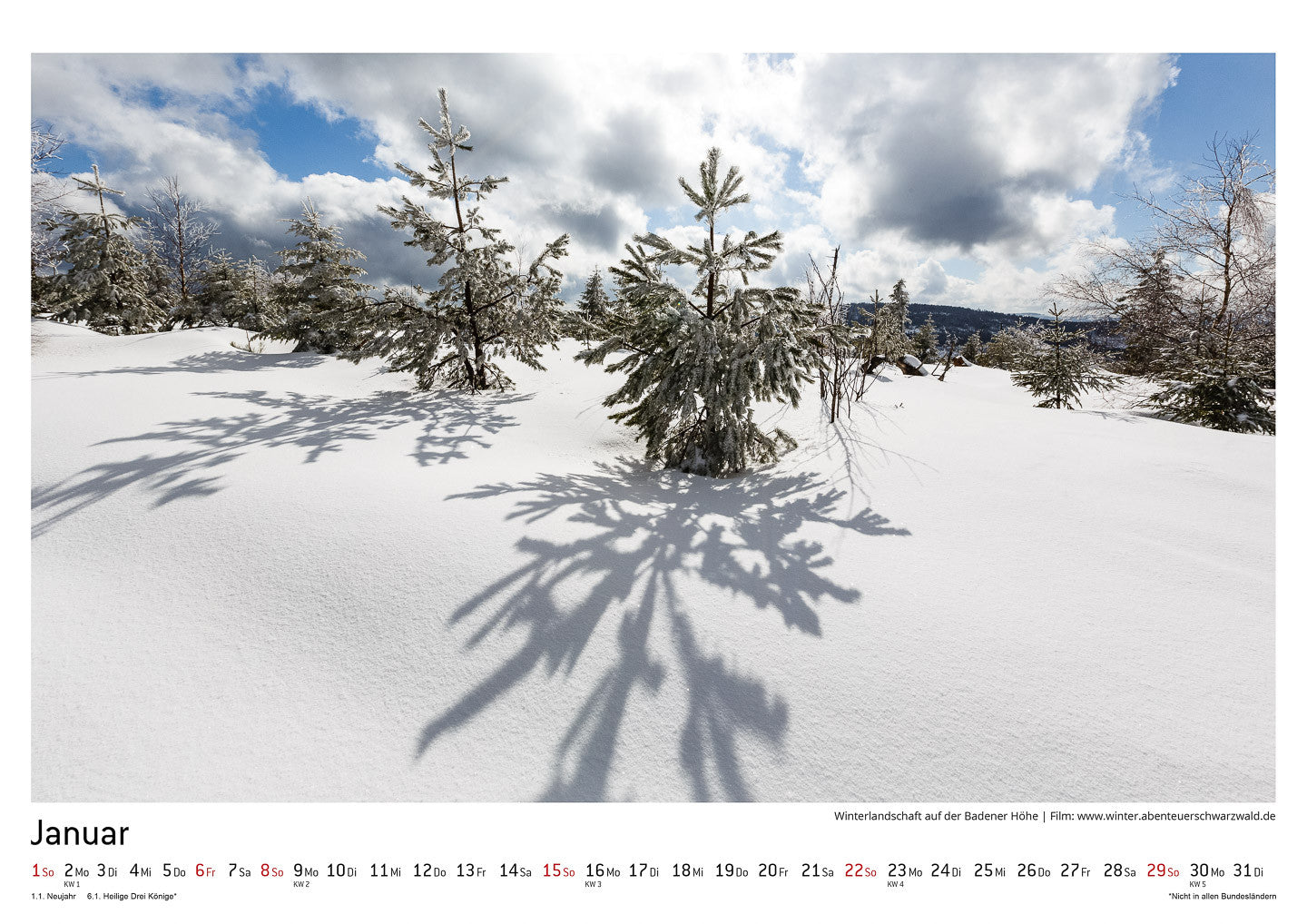Schwarzwald Kalender 2017