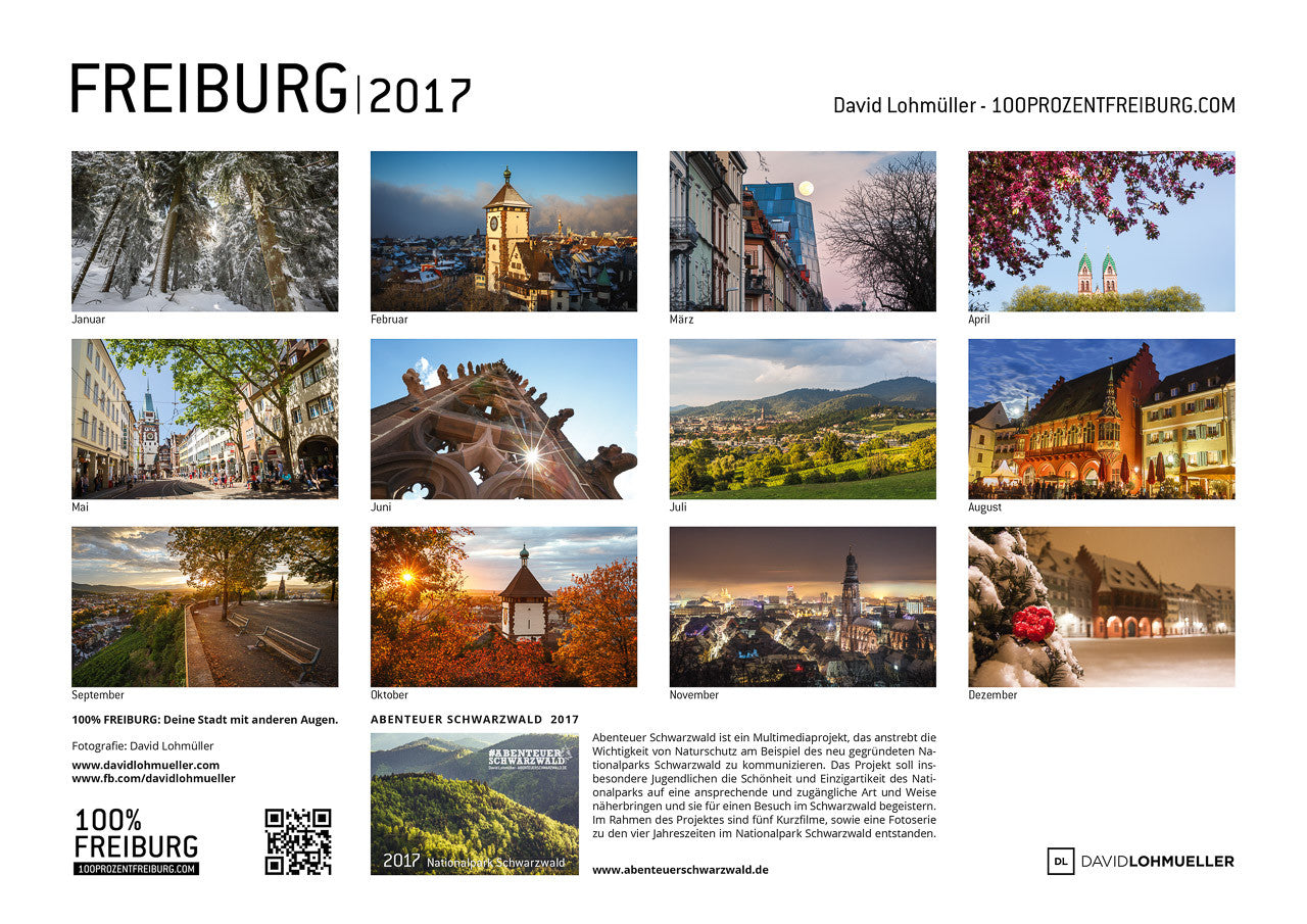 100% FREIBURG Kalender 2017