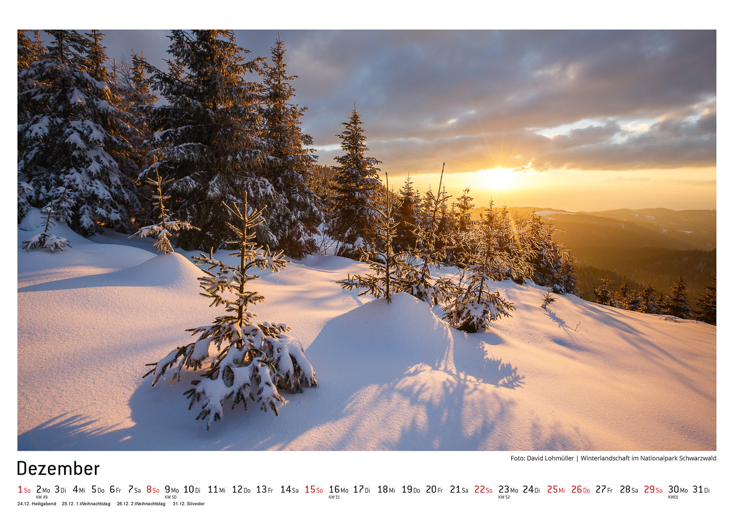 Schwarzwald Kalender 2019