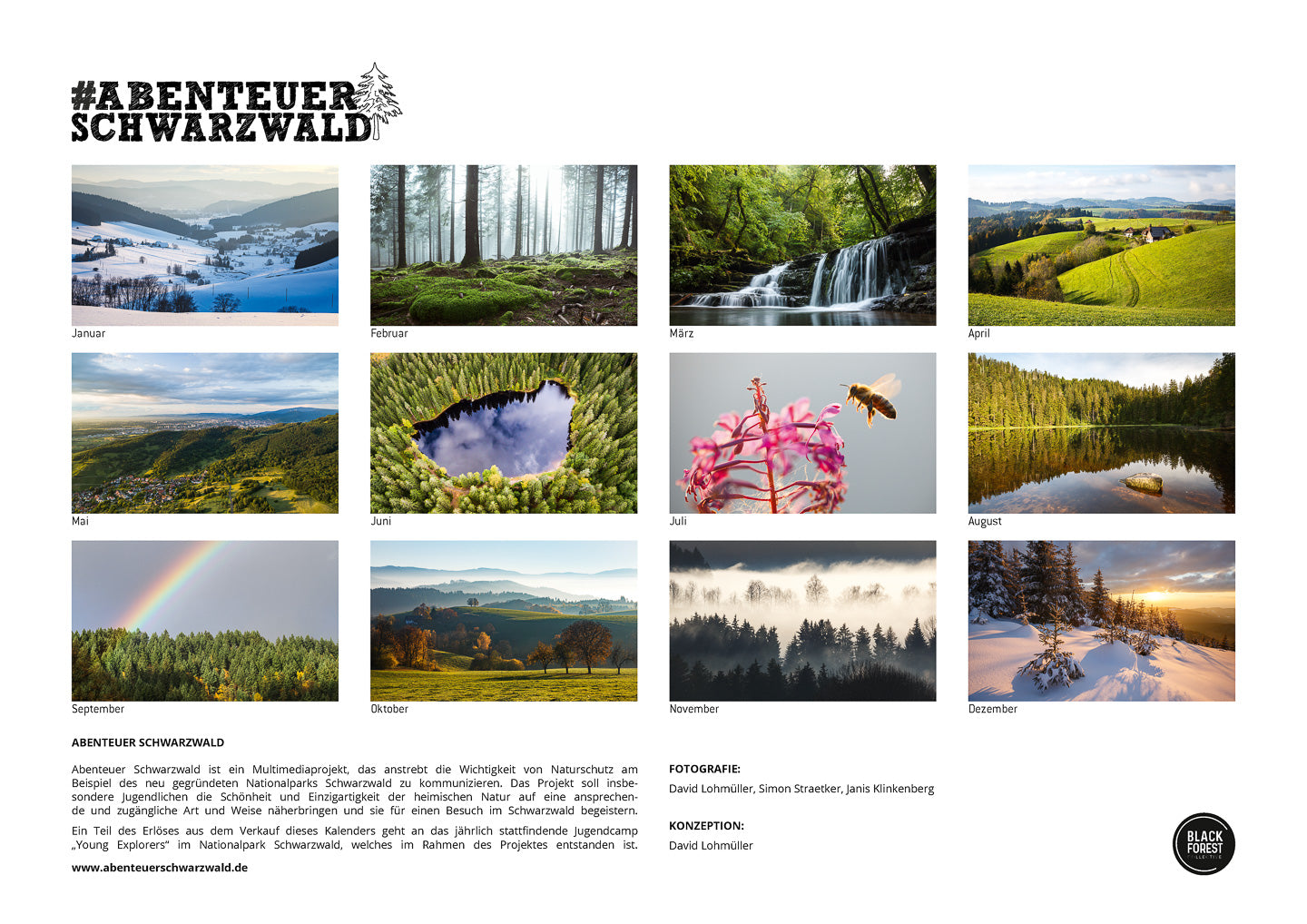 Schwarzwald Kalender 2019