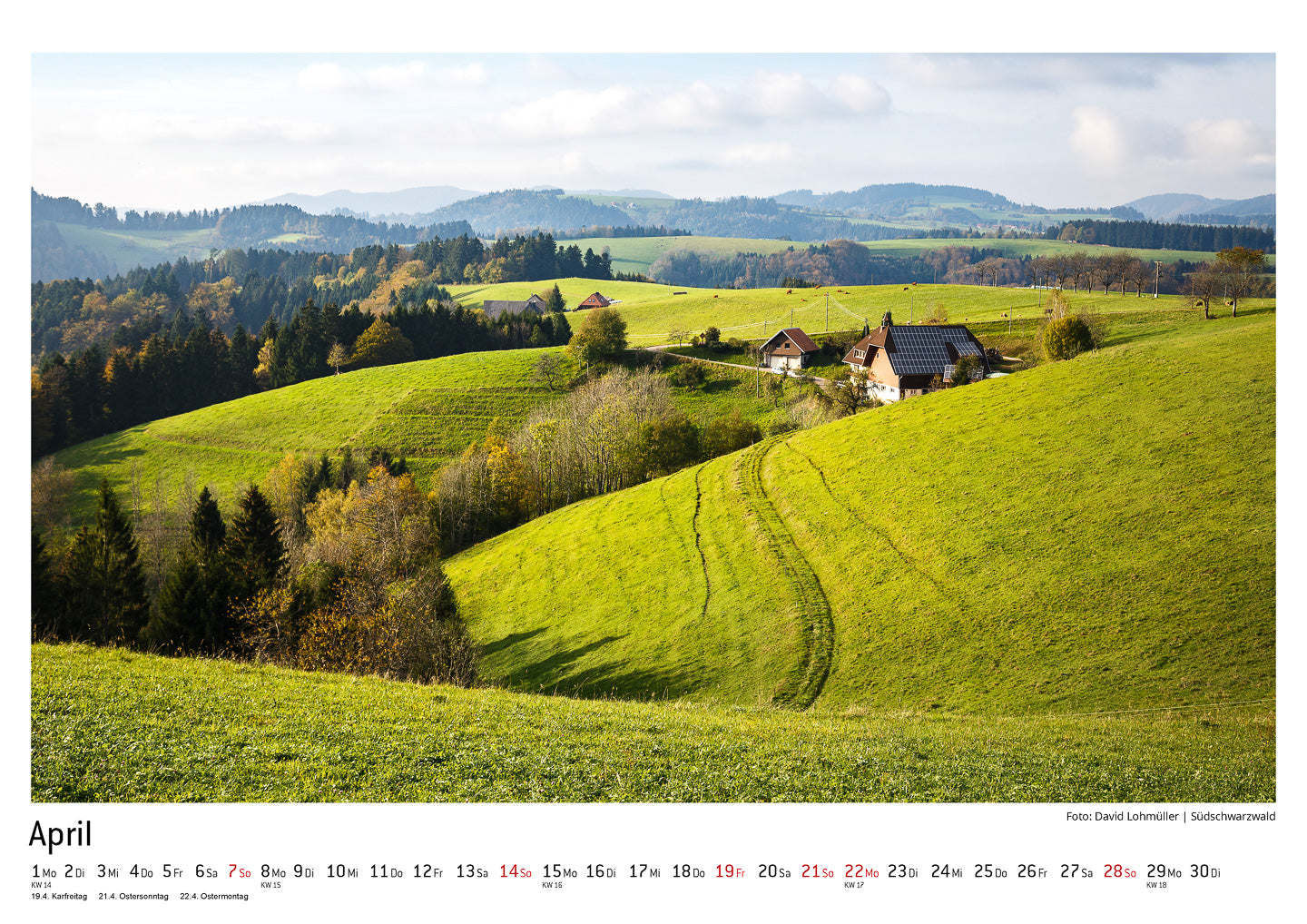 Schwarzwald Kalender 2019