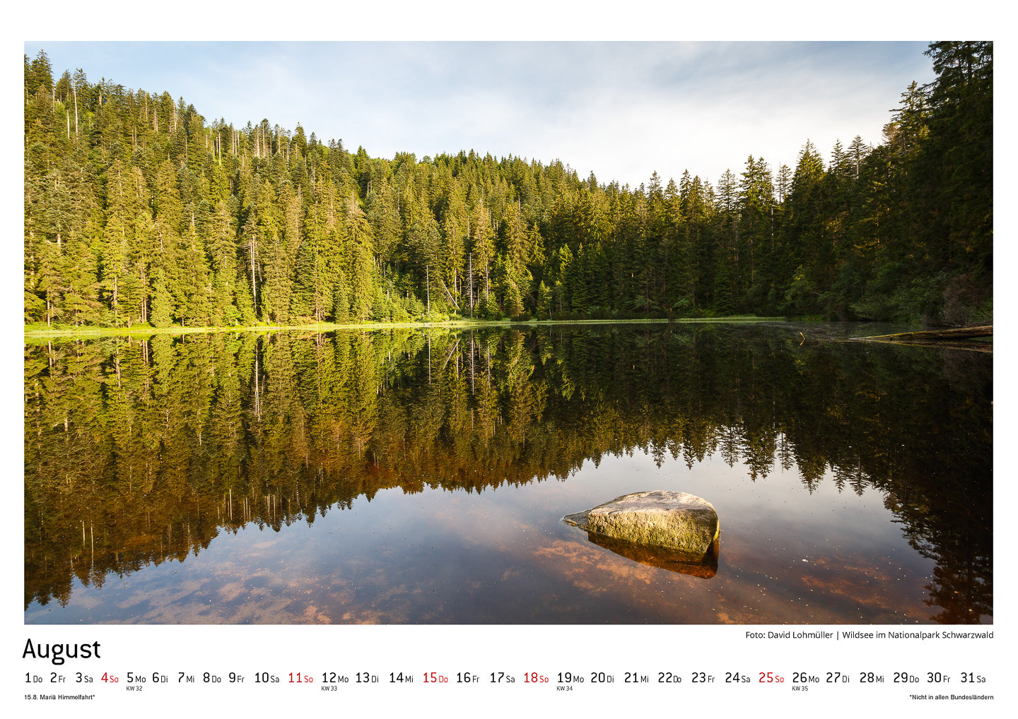 Schwarzwald Kalender 2019