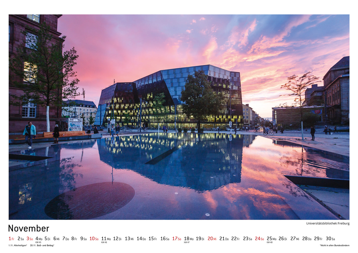 100% FREIBURG Kalender 2019