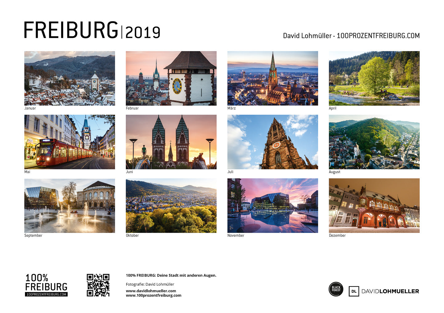 100% FREIBURG Kalender 2019