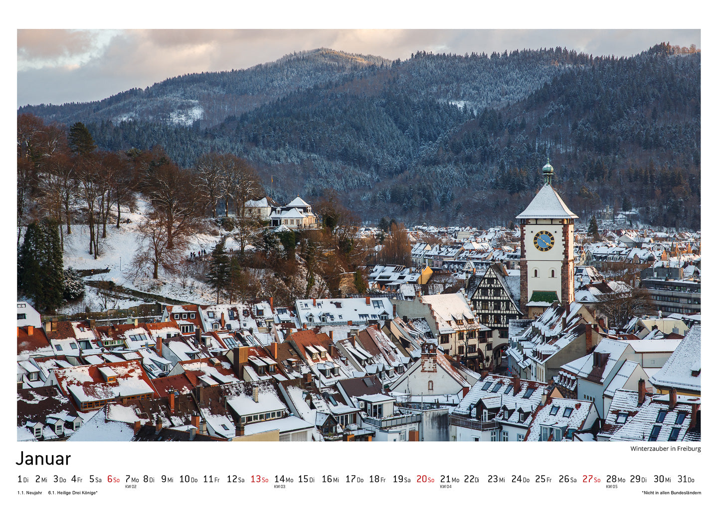 100% FREIBURG Kalender 2019