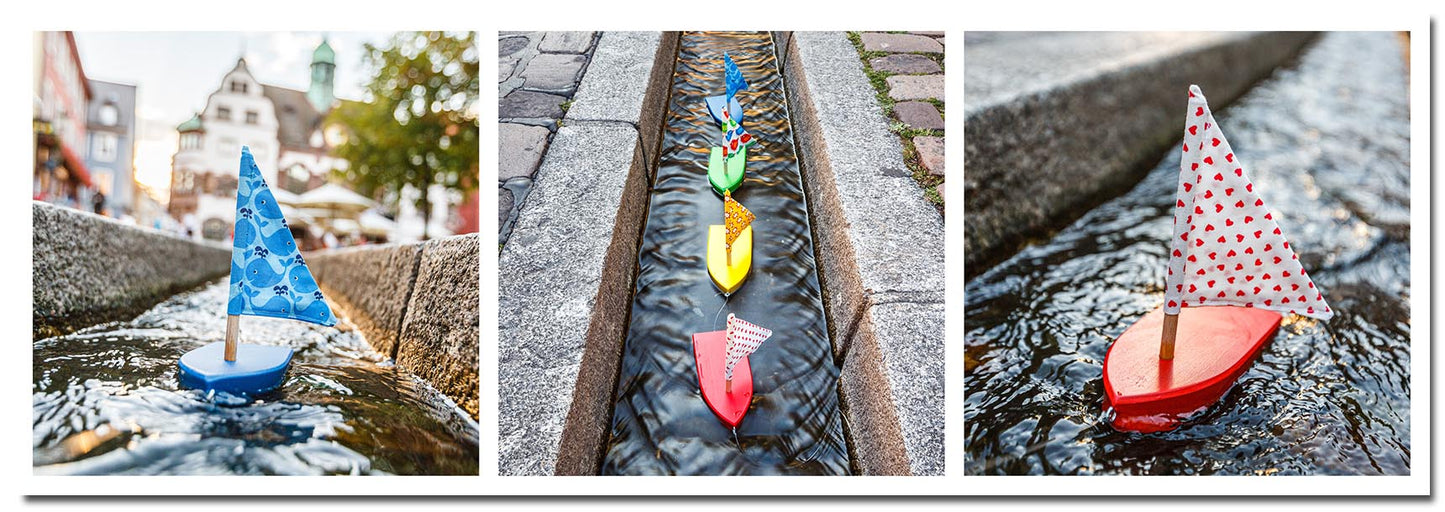 Freiburg Fotoleiste - Bächleboot
