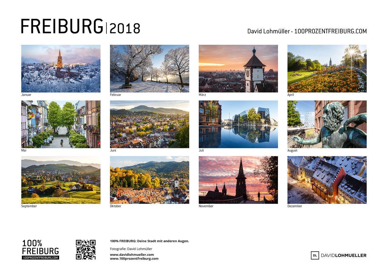 100% FREIBURG Kalender 2018