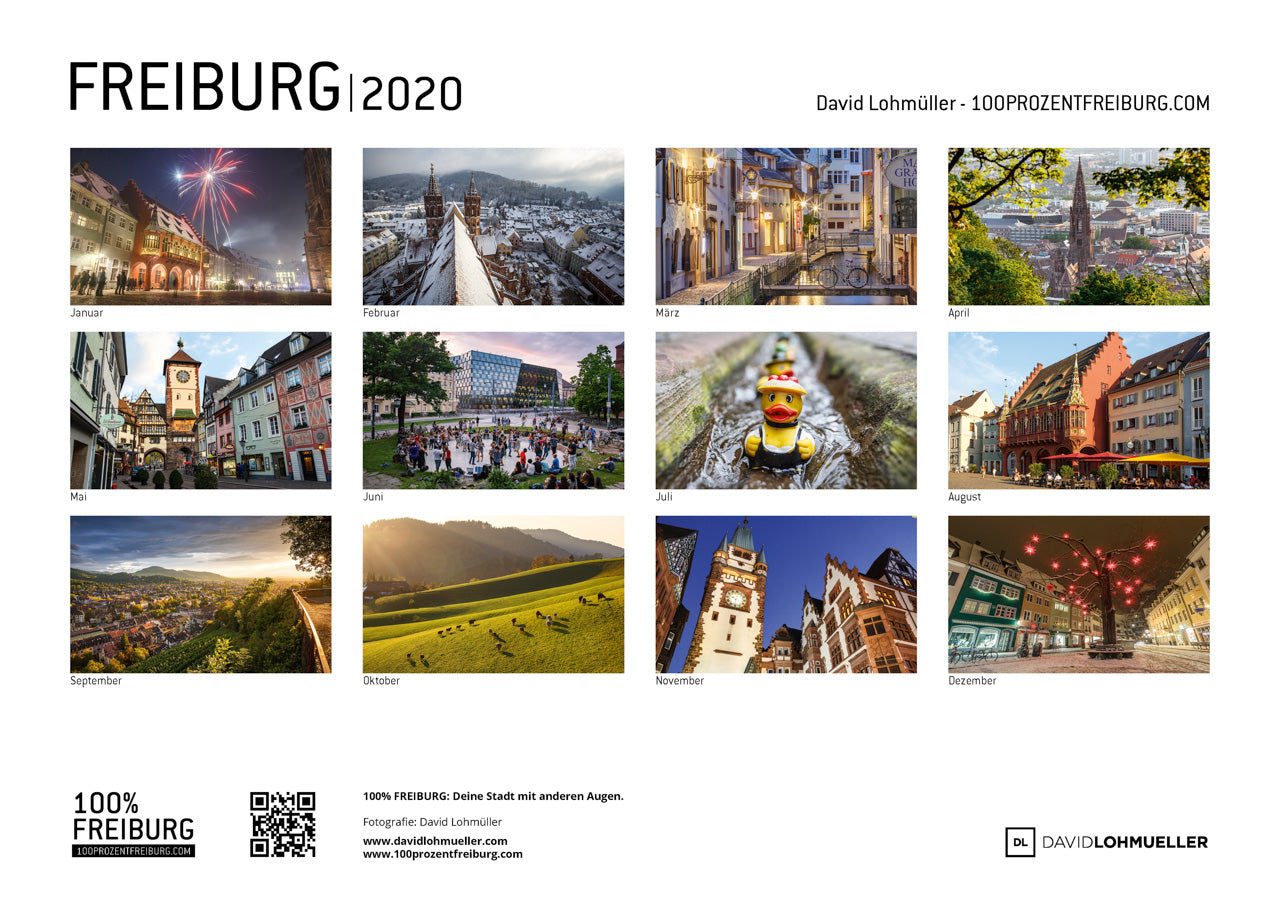 100% FREIBURG Kalender 2020