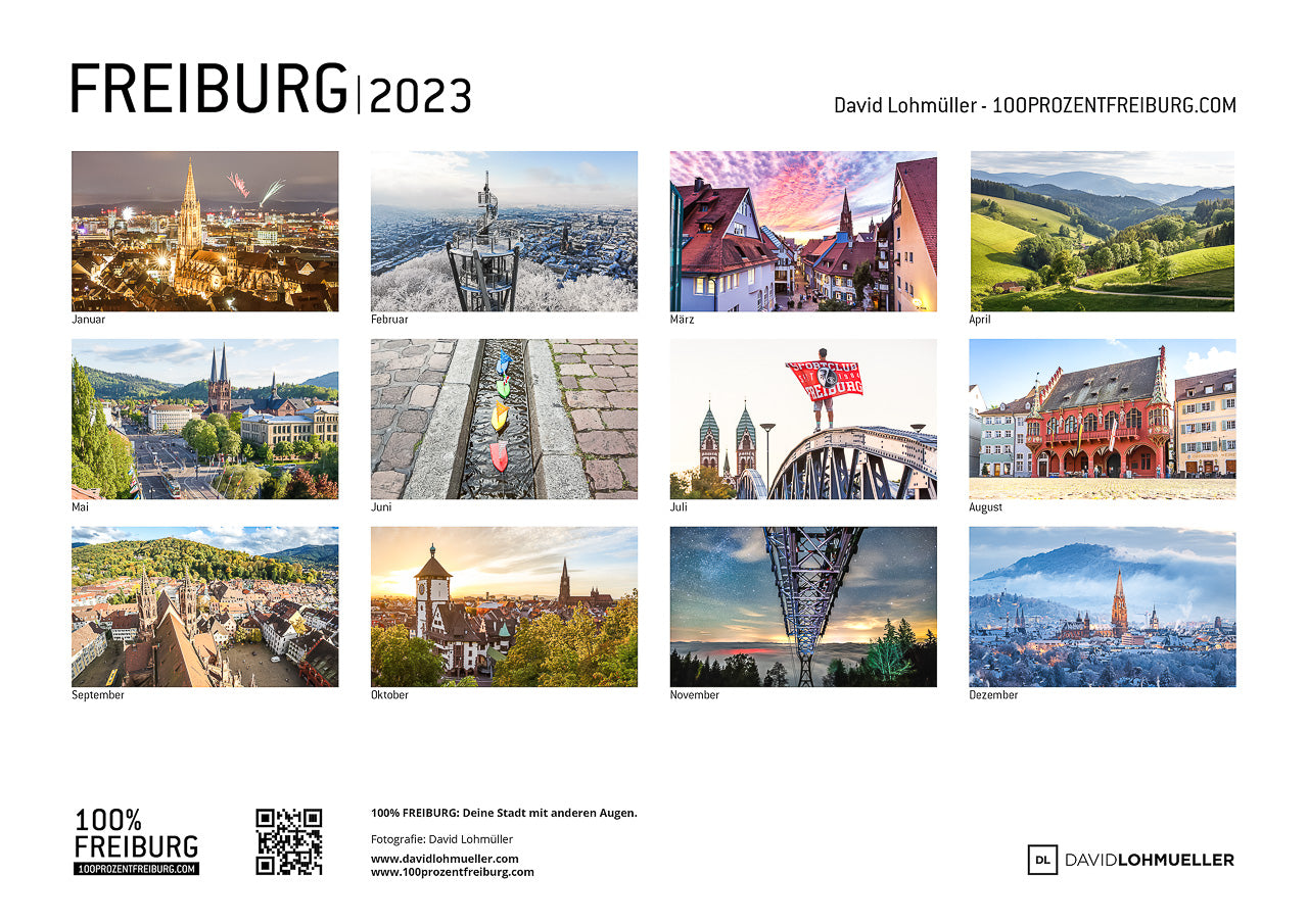 100% FREIBURG Kalender 2023