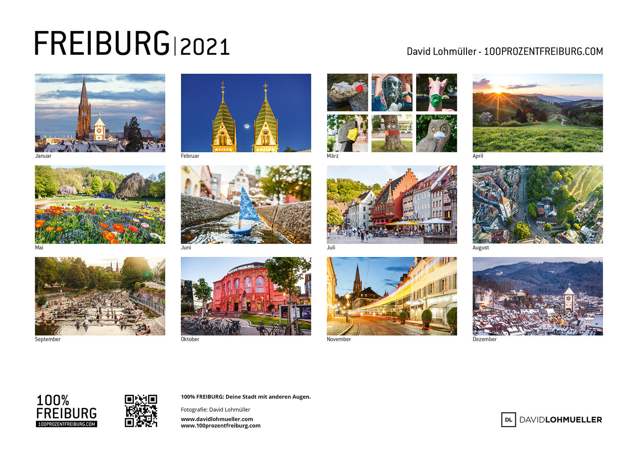 100% FREIBURG Kalender 2021