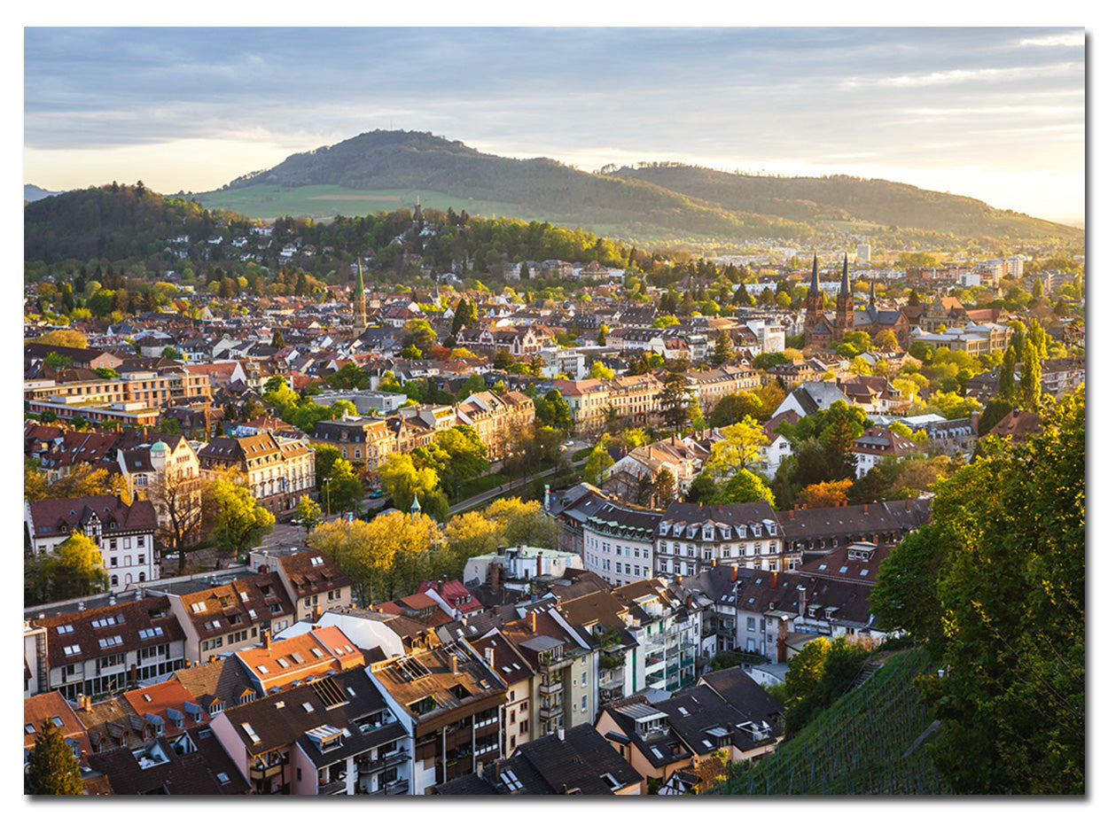 Magnet Schlüsselbrett | Freiburg Aussicht
