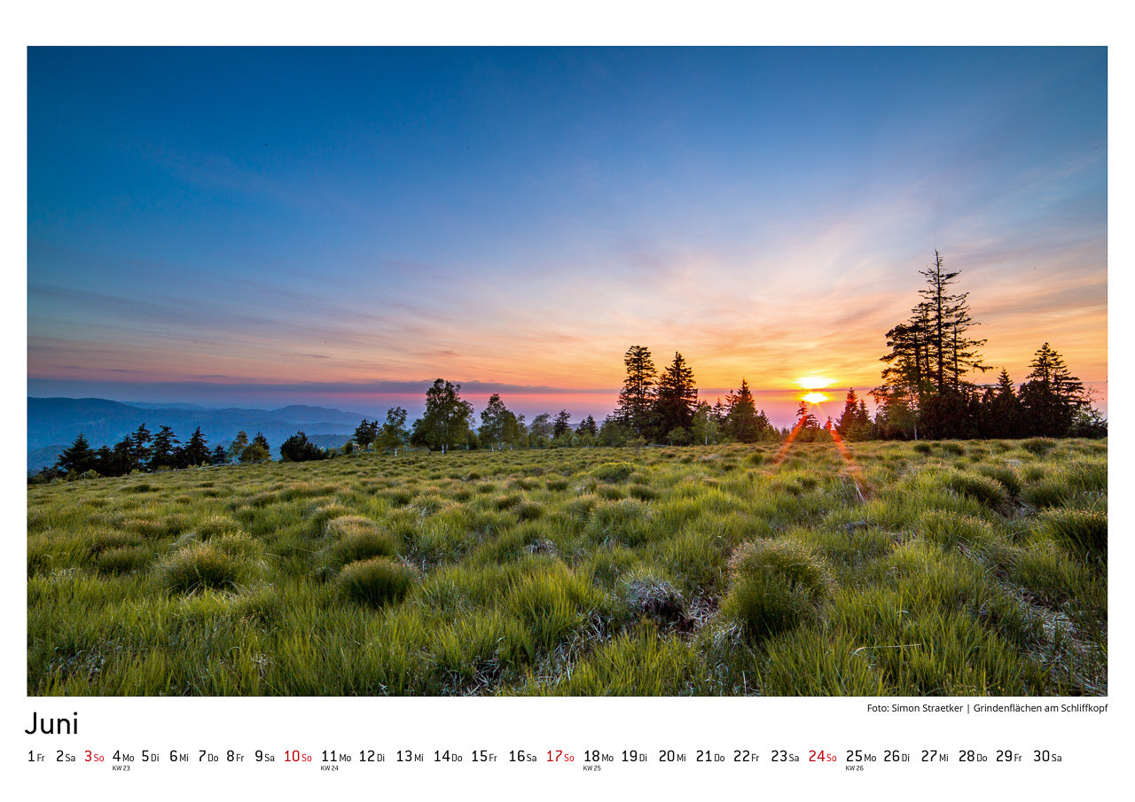Schwarzwald Kalender 2018