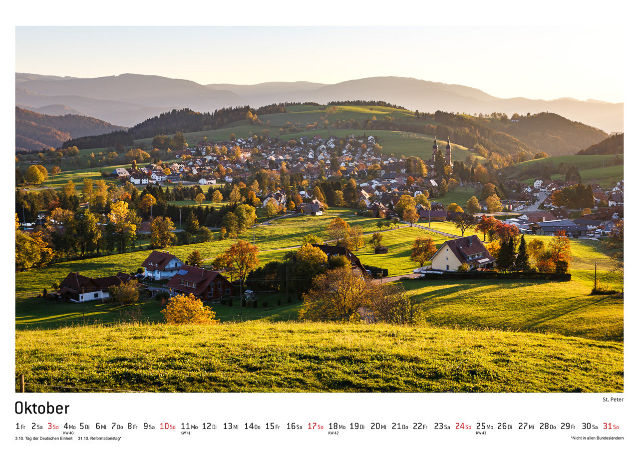 Schwarzwald Kalender 2021