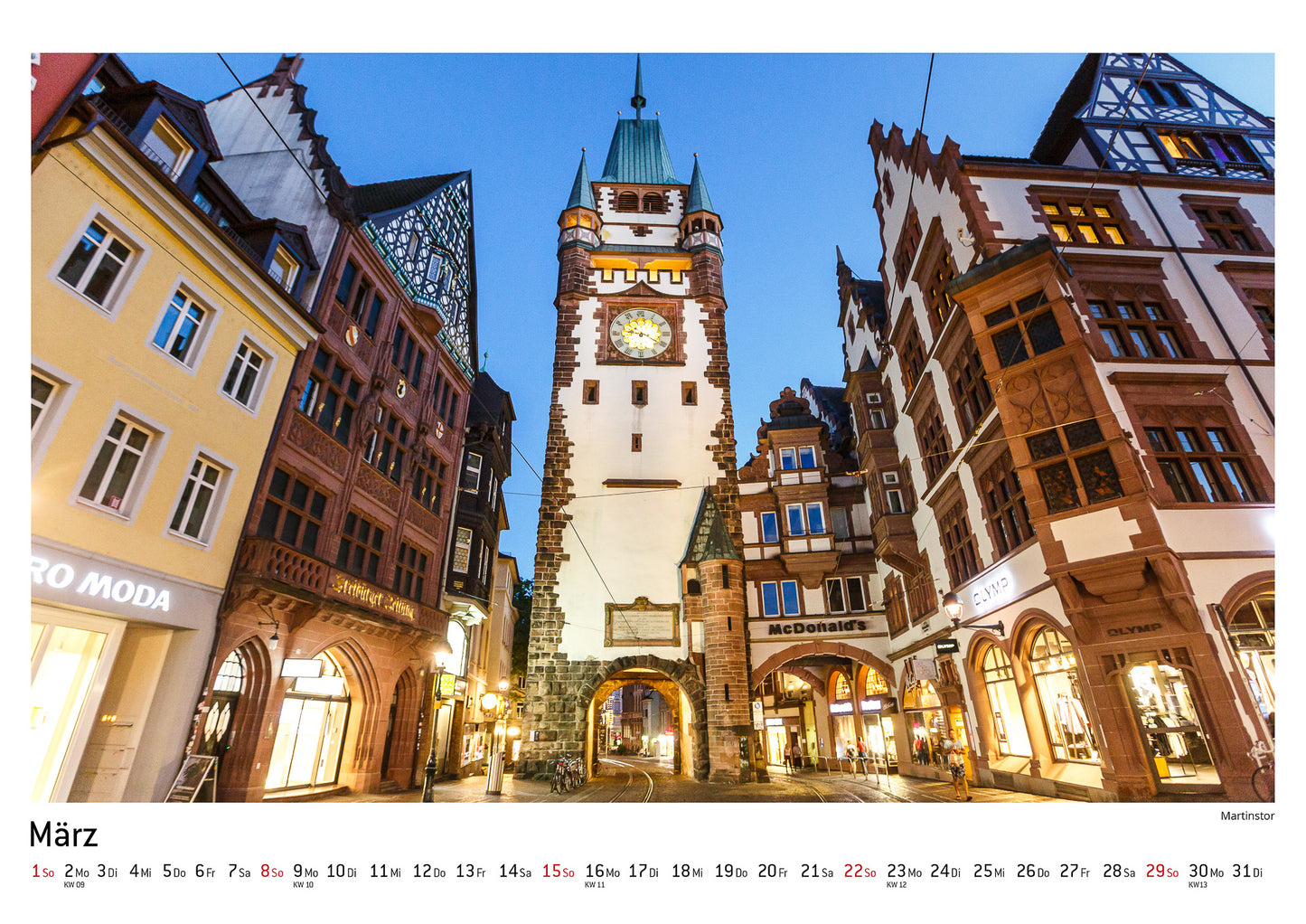 100% FREIBURG Kalender 2026