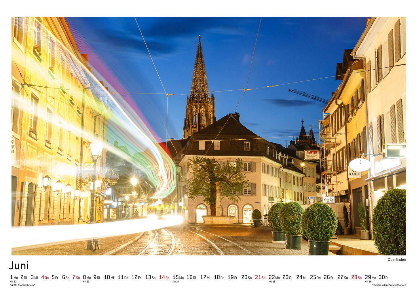 100% FREIBURG Kalender 2026