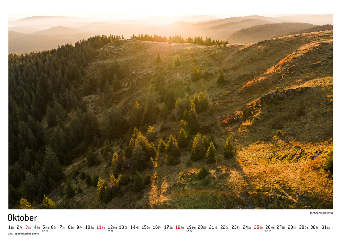 Schwarzwald Kalender 2026