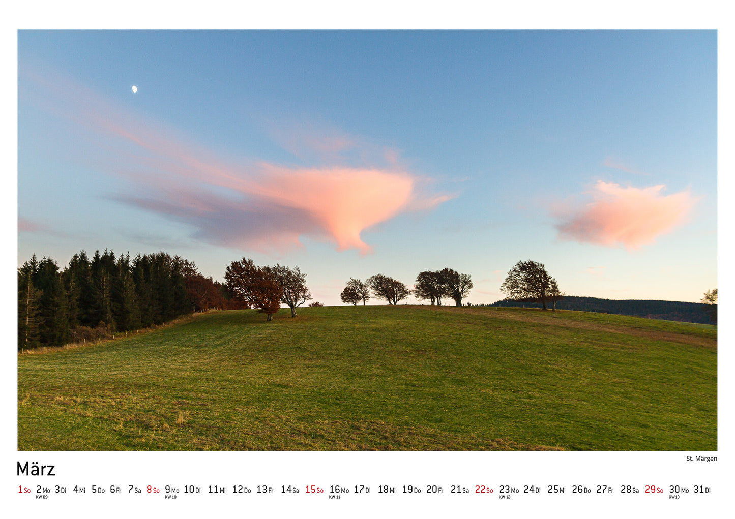 Schwarzwald Kalender 2026