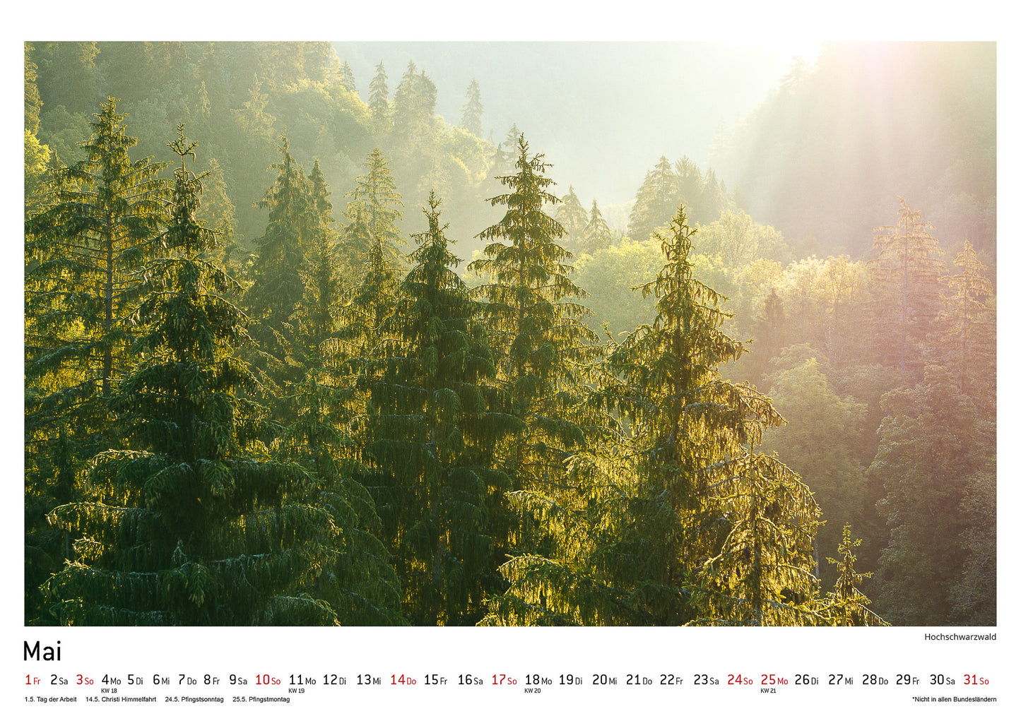 Schwarzwald Kalender 2026