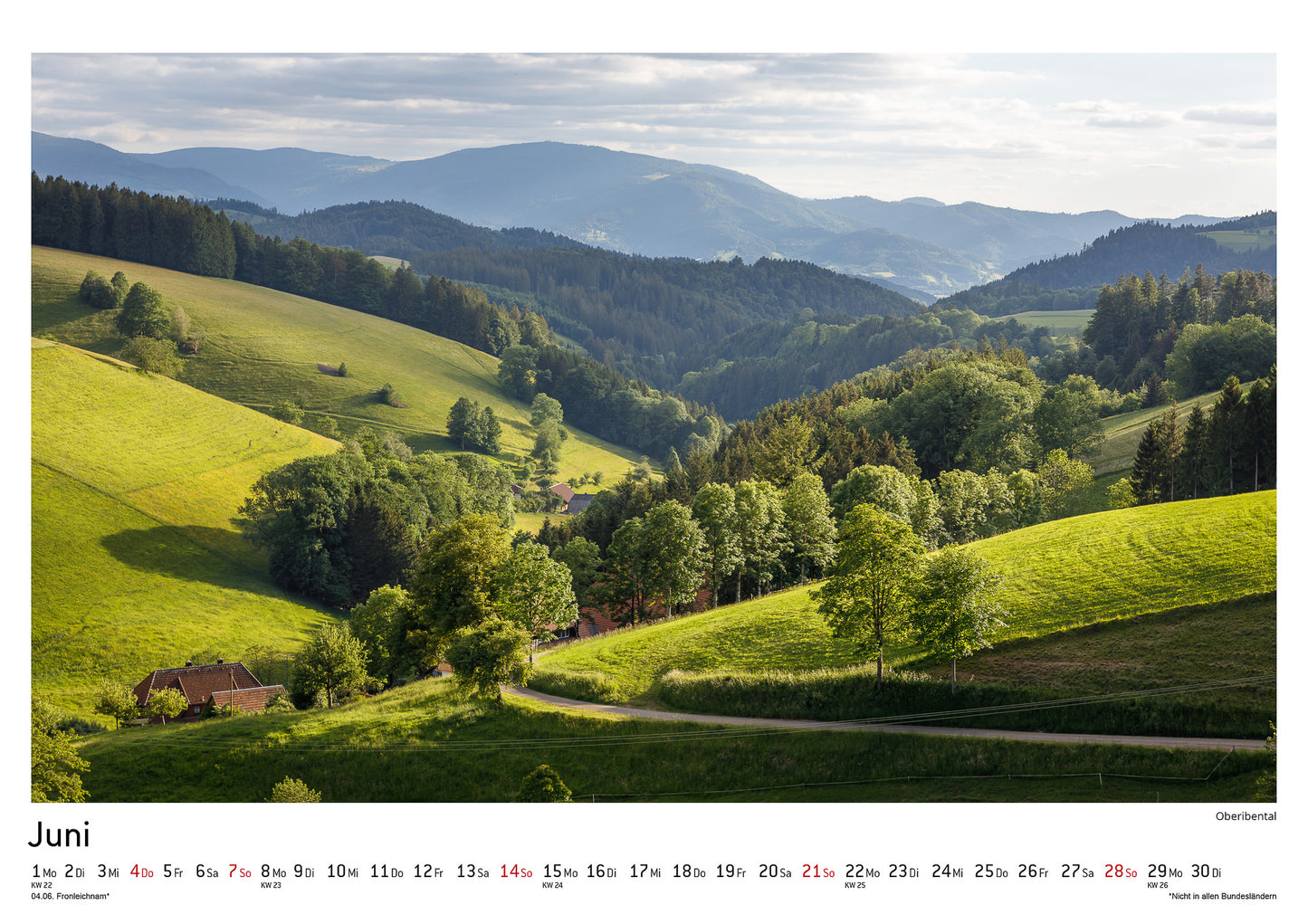 Schwarzwald Kalender 2026