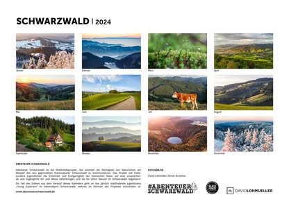 Schwarzwald Kalender 2024