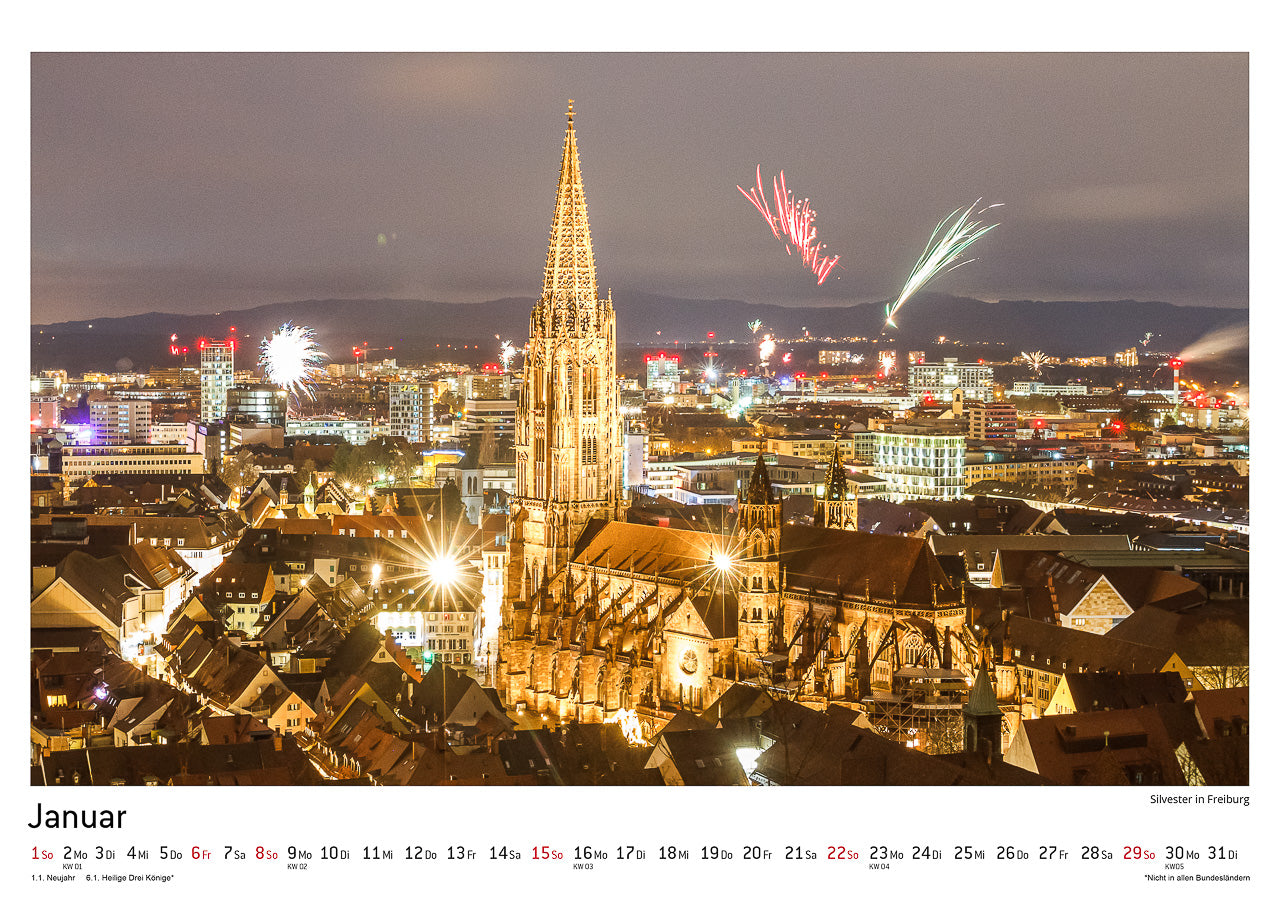 100% FREIBURG Kalender 2023 – David Lohmueller