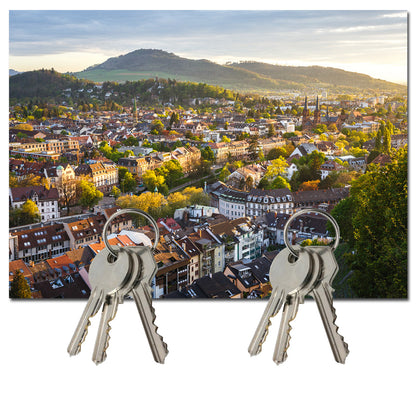 Magnet Schlüsselbrett | Freiburg Aussicht
