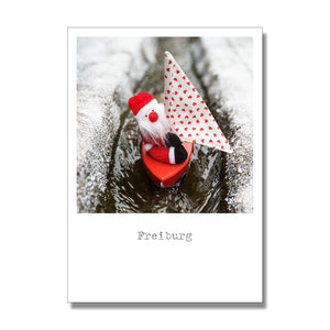 Weihnachtskarten Bächleboot (10 St.)